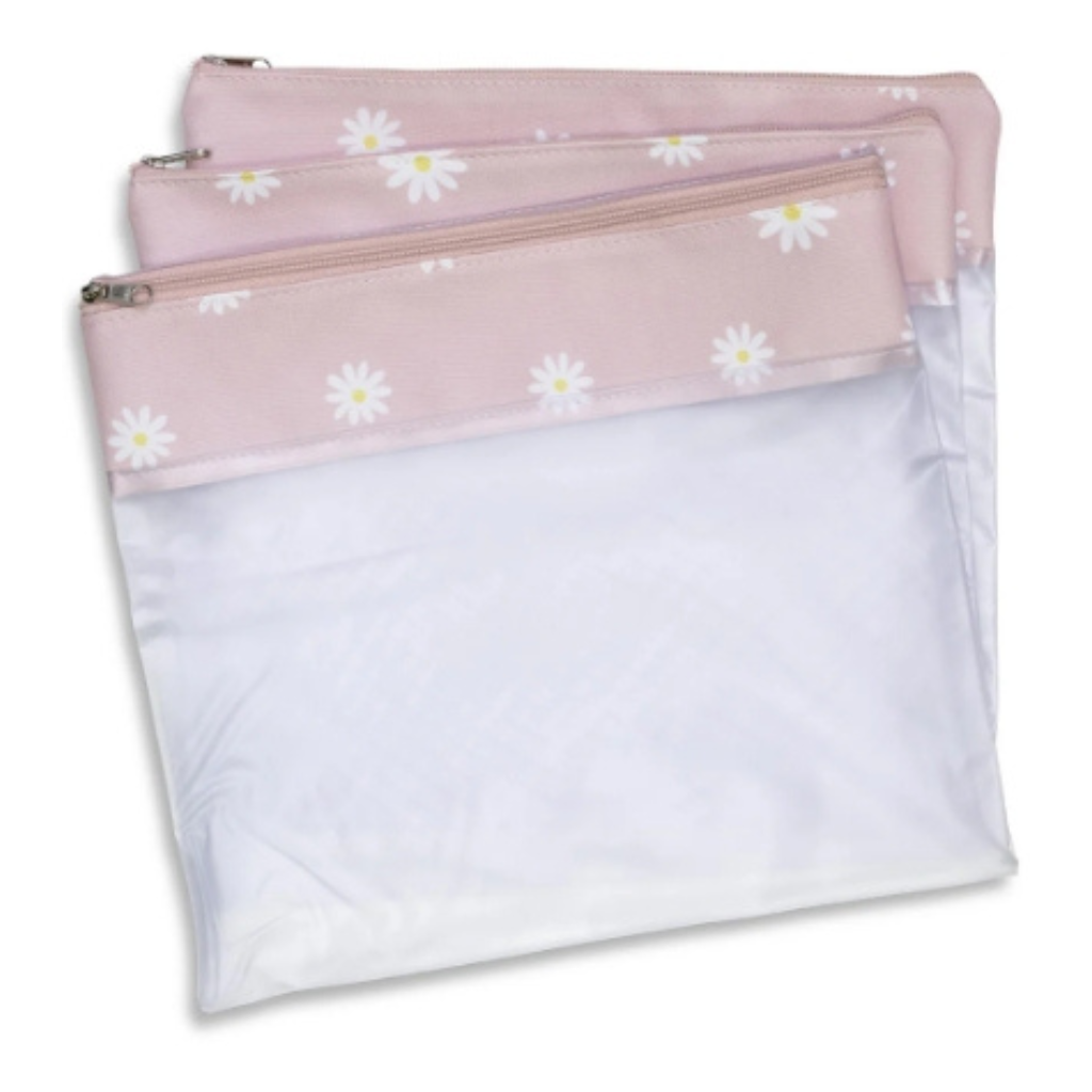 Kit Maternidade: Mala + Mochila + Necessaire + Porta Carteira Vacinação ...