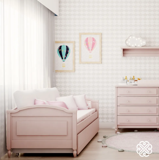 CAMA SOFA LA VIE ROSA OLD