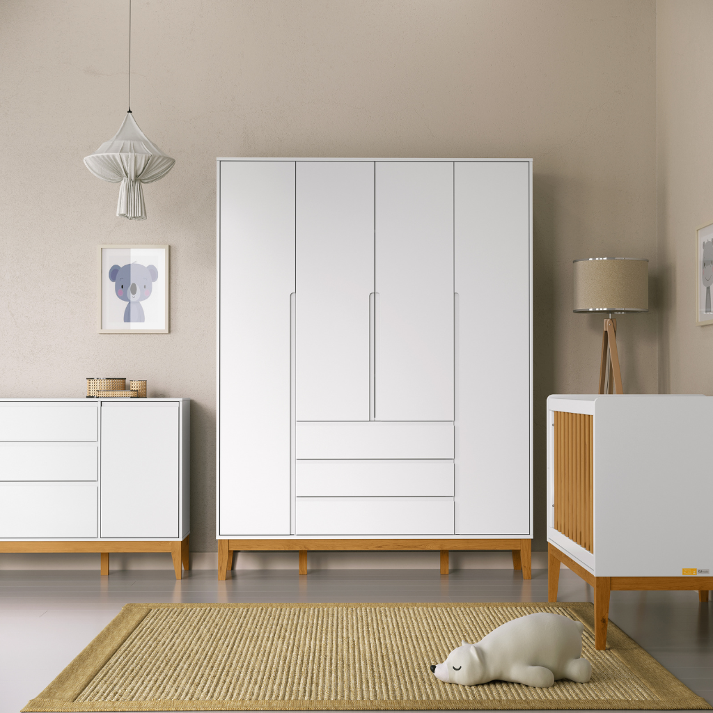 comoda nature clean branco matic 1