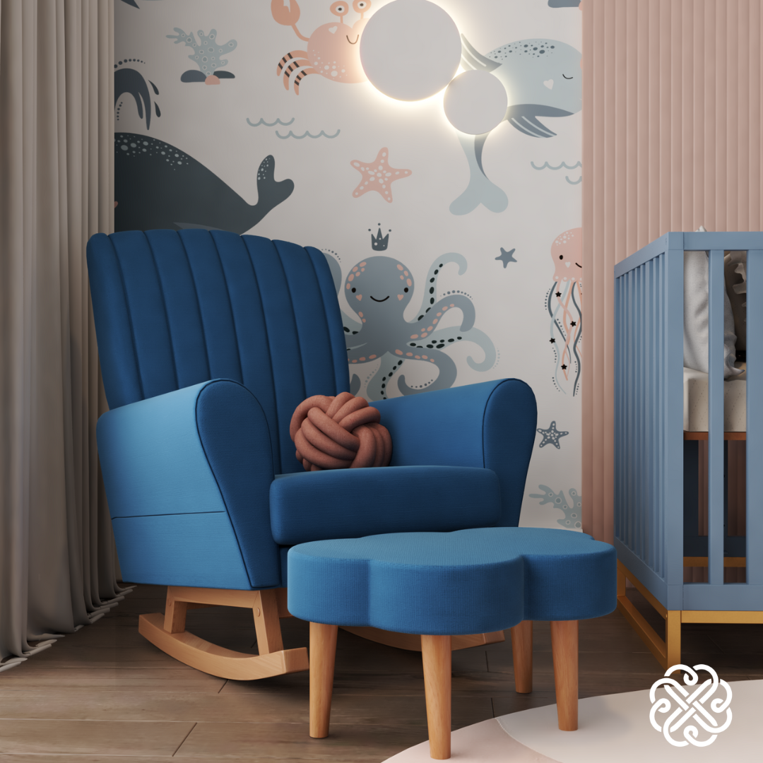 ambiente fio azul sereno com dourado 3