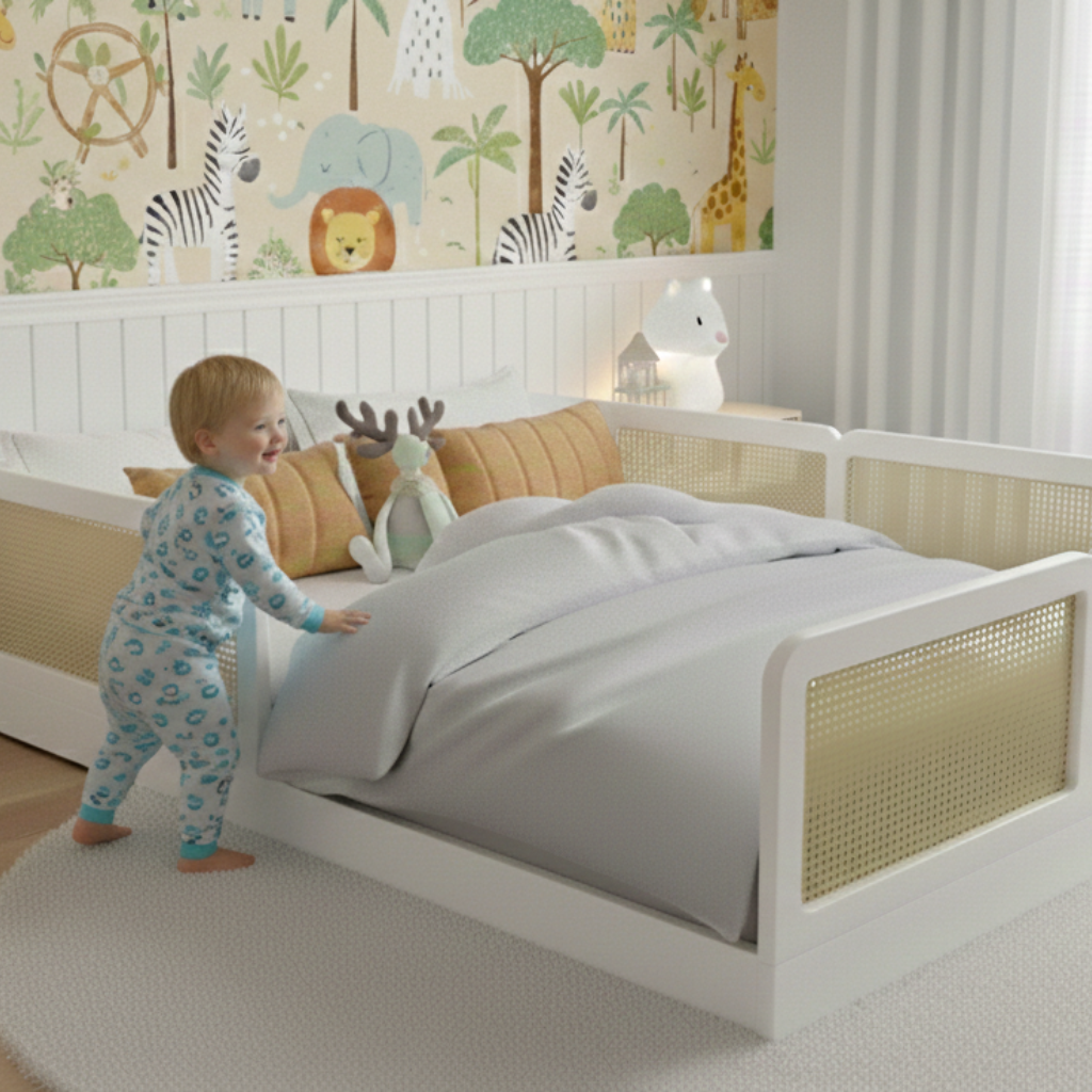 cama flow branco kartoon